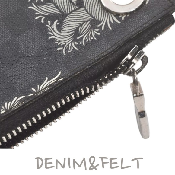 LOUIS VUITTON Christopher Nemeth Damier Graphite Canvas Pochette Jour PM Clutch - Picture 9 of 16